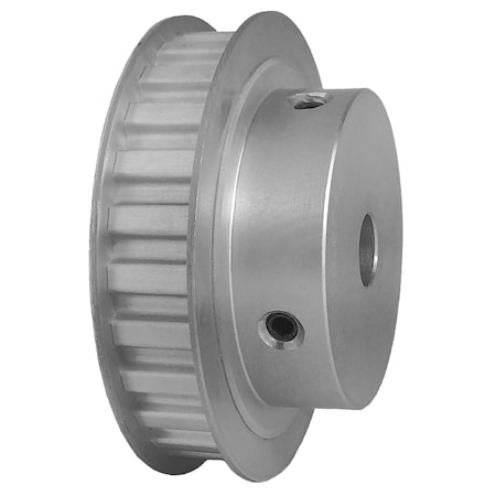 26L050-6FA6, Timing Pulley, Aluminum, Clear Anodized,